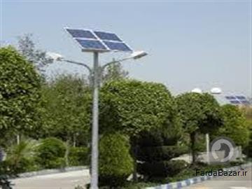 عکس آگهی چراغ های خیابانی led خورشیدی