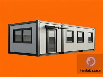 کانکس دفتر چنداتاقه (مدیریت - مهندسین - حسابداری) - کانکس بارون